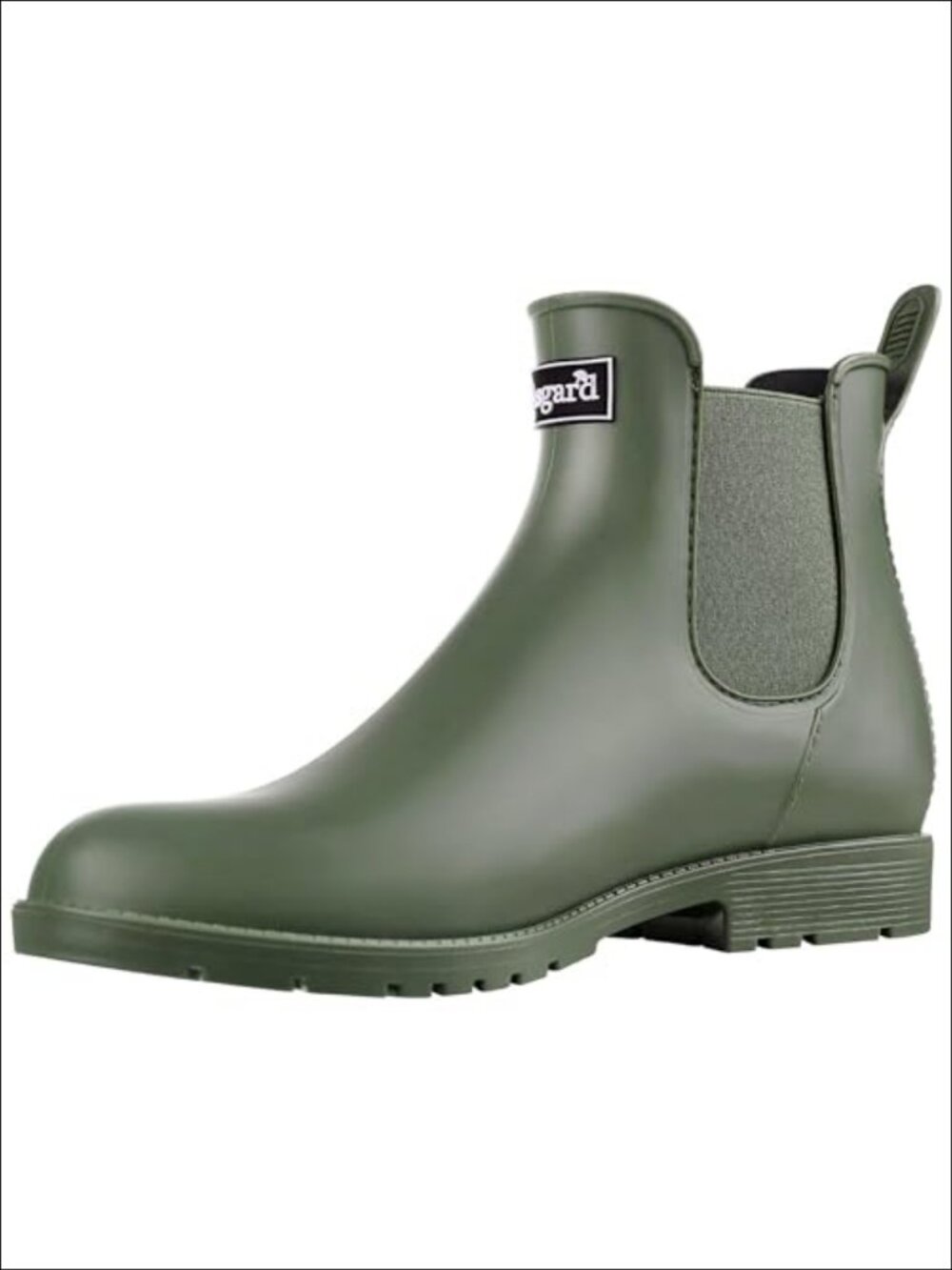 Waterproof Chelsea Ankle Rain Boots Non Slip Pull On